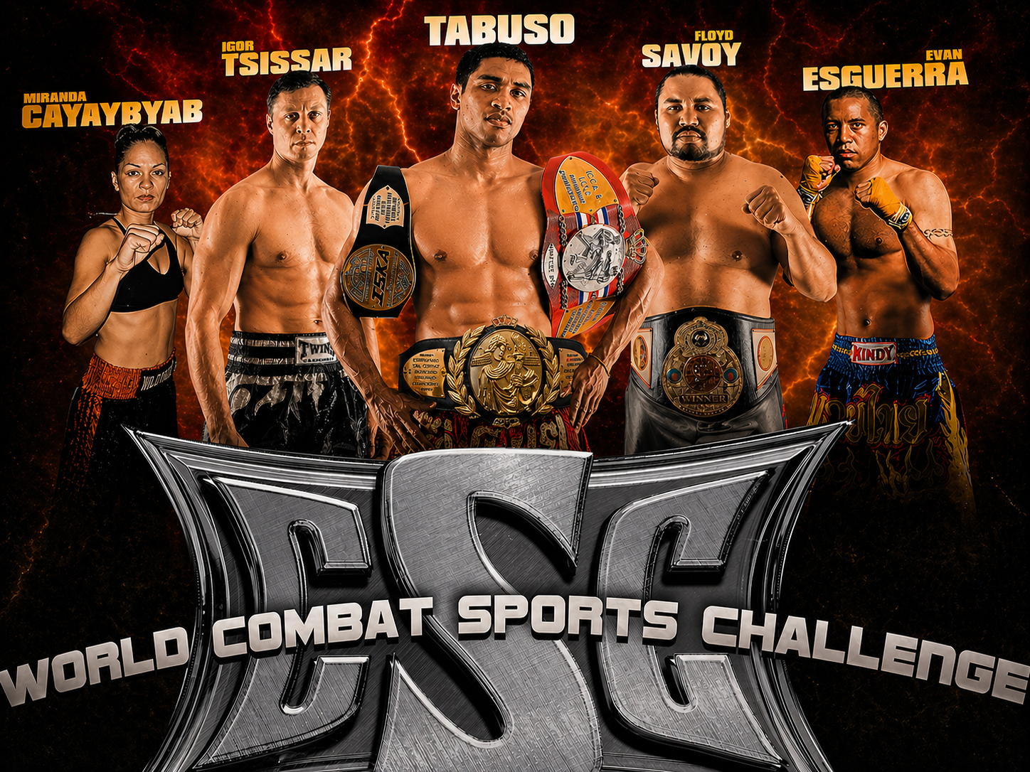 Igor Tsissar WCSC fight poster